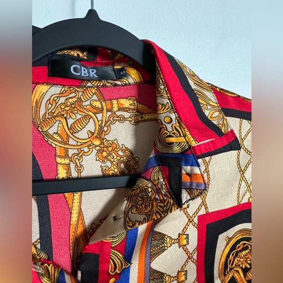 Designer print blouse - Picture 3 of 5